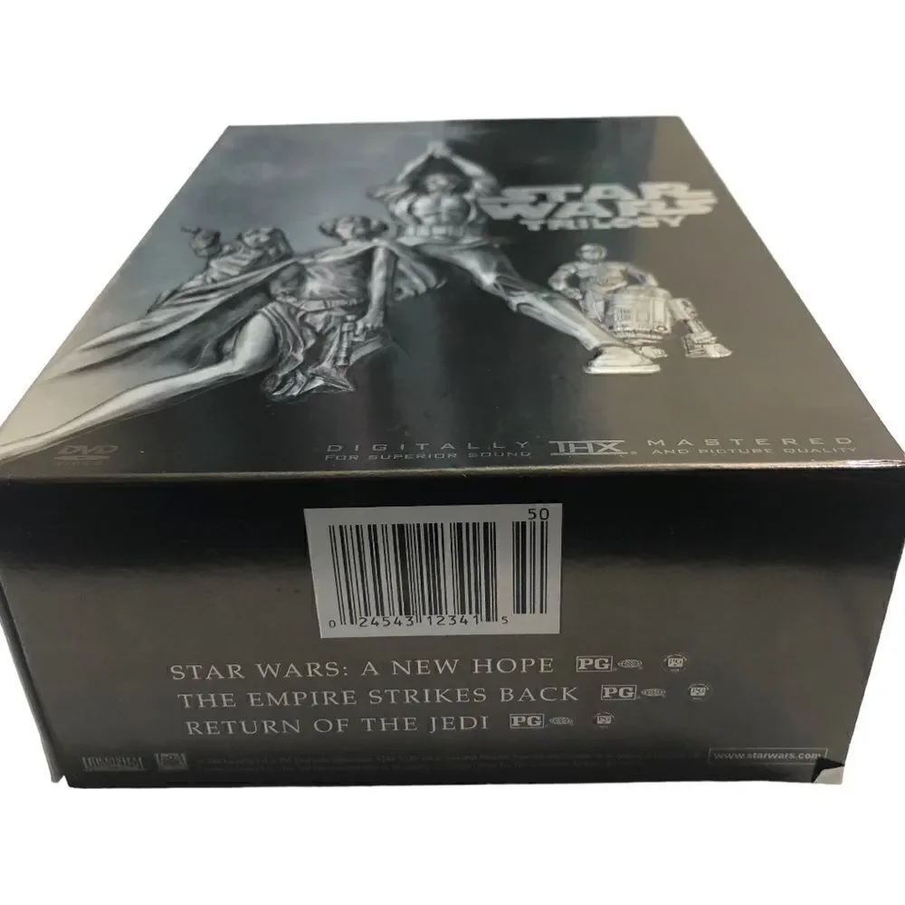 Star Wars 4-Disc DVD Trilogy Box Set - Picture 11 of 13